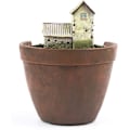 Miniatyrbild 1 av 5: Kreativa växter Blomkruka Blomster Konstgjord Diy Matväxter
