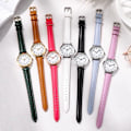 Miniatyrbillede 5 af 5: Damklockor Armbandsur VIT white