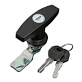 Miniatyrbild 6 av 10: Lastbil T-handtag Lås Släpvagnsspärr KROM-XF5- Chrome