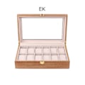 Miniatyrbillede 3 af 5: Klockboks 12 Ur - Valnød, Kirsebær eller Eg 912 Ek