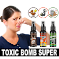 Pikkukuva 5 / 5: IC 30ML Prank Nyheter Leksak Gag Skämt Flytande Fart Sprayburk Stink B Bomb lukt C