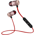 Pikkukuva 6 / 7: Langattomat kuulokkeet Kuulokkeet Langaton Bluetooth-magneetti Langattomat Bluetooth-urheilukuulokkeet Kuulokkeet Androidille Musta (Kulta)