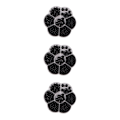 Miniatyrbillede 1 af 5: 1/2/3/5 1150 stycken DIY-pärlor til smykkefremstilling, sort black 3PCS