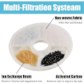 Miniatyrbild 5 av 5: Kattvattenfontänfilter, Catit Triple Effect 8-pack filterkompatibelt