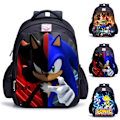 Miniatyrbilde 3 av 8: Kid Sonic Ryggsekk for Gutter og Jenter, Skolryggsekk, Skoleveske, Gaver, Storbritannia C S C