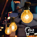 Miniatyrbillede 1 af 5: Fairy Lights, Sammenkædede Fairy Lights med 25 Varme Hvide G40