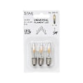Miniatyrbillede 6 af 6: 7 stk. LED-filamentlamper til adventslysstager E10 universal