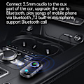 Miniatyrbillede 6 af 10: INF Trådløs Bluetooth-sender/modtager håndfri AUX