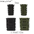Miniatyrbilde 2 av 6: VULPO Taktisk 5,56 mm & 7,62 mm magasinpose 9 mm pistol Molle Mag-pose Soft Shell Mag-pose 9mm 5.56 7.62 DE