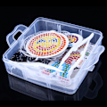 Miniatyrbillede 2 af 5: Perlekits til børn, 12 farver, 5mm, 9000 dele