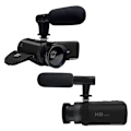 Miniatyrbillede 4 af 4: Kamera med mikrofon Videosky FHD 1080p 16MP Vlogging Youtube-kamera 16x digital zoom