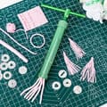Fondant Tårtskulptur Polymerlera Verktyg Dekorationsverktyg-FA7- Green