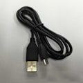 Miniatyrbilde 5 av 5: Svart Micro USB-ladekabel og datakabel for Playstation 4 PS4, svart, One Size Black Black One Size