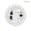 Miniatyrbillede 1 af 3: Led-pære Patch-lampe Smd-plade Rundt modul Ljuskällsplåt til pærelys_x005f_x000d_ 15w white