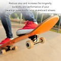 Pikkukuva 4 / 4: 56-osainen Skateboard Truck Hardware Kit, Skeittilaudan Välikappaleet, Longboard-akselimutterit, Skeittilaudan Tarvikkeet