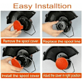 Miniatyrbilde 2 av 4: Nylon spole reservedel for Black and Decker A6481 A6485 AF-100 trimmer (linelengde 9,1 m diameter ⌀ 1,65 mm) (Black & Decker AF-100, 4 stykker)