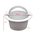 Miniatyrbild 5 av 5: Replacement Pool Skimmer Basket (2-Pack) - Above Ground Pool Thru-Wall SkimmerBY White-XF7-
