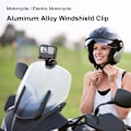 Miniatyrbilde 3 av 9: Motorsykkel Vindrute Action Kamera Festespenne for GoPro Hero12 Black / DJI Osmo Action 4 / Insta360 X4 / Ace Pro og Andre Actionkameraer