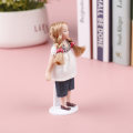 Miniatyrbild 5 av 5: Dockhus Mini-porslinsdocka Modell Blond tjejleksak