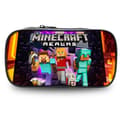 Minecraft penalhus til børn, trykt penalhus, sød taske til studerende - udsalg nu-FA- D