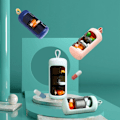Miniatyrbillede 3 af 5: Medicindosering, pilledeler, pilleæsker, hver med 3 rum pr. dag, BPA-fri white