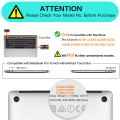 Miniatyrbillede 2 af 5: Etui til MacBook Pro 13 tommer A1706 A1708, Rosa