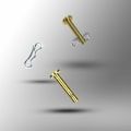 Pikkukuva 4 / 5: 20 kpl lumilinkosaksipinnit ja sprinttipinnit, 20 kpl 738-04124 ja 20 kpl 714-04040 saksinpinnit korvaavat Mtd Cub Cadet Troy-Bilt lumilinkoja