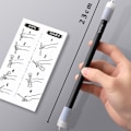 Miniatyrbilde 7 av 8: Ny Spinning Pen Roterende kulepenn Frosted Black