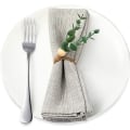 Miniatyrbild 1 av 5: (12 stycken) Våra Påsk Servettringar Set Rustik Eukalyptus Servett