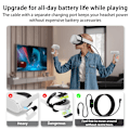Miniatyrbilde 5 av 5: Lenkekabel 16FT for Quest 2/PICO4/Neo3/ Quest Pro VR-headset Lenke for lading og høyhastighets PC-dataoverføring