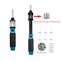 Miniatyrbilde 3 av 5: Profesjonell Autoloader - 6-i-1 Multi-bitars Ratsj-skrutrekker Sl3- Sl4 Sl6
