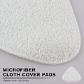 Miniatyrbild 2 av 5: 8-pack refill för Vileda ångmopp, mikrofibermoppöverdrag kompatibelt med Vileda Steam och Vileda Steam Plus ångrengörare-FA6-