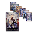 Miniatyrbillede 3 af 5: Englekort Tarot Oracle-kort Profeti Spådom Familiespil Brætspil (FMY) one size