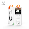 Miniatyrbilde 11 av 11: McDodo CA-7310 USB-C kabel med LED, QC 4.0, 1.8m, svart