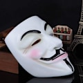 Miniatyrbillede 4 af 8: Halloween-maske, V for Vendetta-maske til voksne/børn