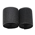 Pikkukuva 1 / 5: Erittäin leveä tarranauha (10 cm * 2 m), ompelemiseen kankaiden reunoihin, ei-liimautuva musta nylon kaapeleiden hallintaan, ompeluun, tee-se-itse-kotiin ja toimistoon