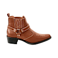 Miniatyrbild 4 av 5: US Brass Herr Eastwood Cowboy Ankle Boots 6 UK Brun Brun Tan 6 UK
