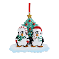 Miniatyrbild 1 av 4: Julgranspingvin Hängande Dekoration Julgranskula - I lager 2 penguins