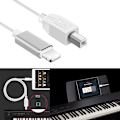 Pikkukuva 2 / 5: MIDI-näppäimistömuunnin USB 2.0 -kaapeli iPhonelle 1M