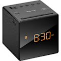Miniatyrbillede 2 af 5: ICF-C1 Alarmur med LED-display - Sort