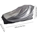 Miniatyrbillede 3 af 5: Non-Folding Treadmill Cover, Running Machine Protective Cover wi