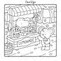 Miniatyrbild 8 av 8: Färgläggningbok för vuxna och tonåringar med supersöta djurkaraktärer med enkla och lätta mönster för avkoppling Pocketbok Item 6: 56 pieces