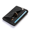 Miniatyrbild 4 av 5: Magic Wallet med myntfack - Olika färger black Konstläder