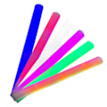 Miniatyrbilde 4 av 8: 30 stk skumlys LED rally karneval flerfarget heiar one size