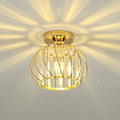 Miniatyrbild 1 av 5: Modern kristall taklampa, E27 LED taklampa, Mini kristall taklampa för kök Campingrum Entré Hall Sovrum (A) [Energiklass A+++]