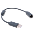 Miniatyrbild 1 av 5: Dongle USB Breakaway-kabeladapterkabelbyte för Xbox 360 Wire Game Controller Extension Adapter Line