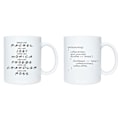 Pikkukuva 3 / 3: Lycka är att titta på tv-program Vänner mugg 11 oz keramisk kaffemugg Tekopp Presenter