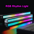 Miniatyrbillede 3 af 5: RGB Pickup Lys Musik Rytme Lys Atmosfære Lys Sort