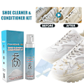 Miniatyrbillede 6 af 11: 100ml Sko-renser Sneaker Tennis Læder Hvide Sko Rengøring F