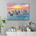 Pikkukuva 2 / 5: Canvas-taulu / Taulu - Hevonen - 40x30 cm - Canvas 358